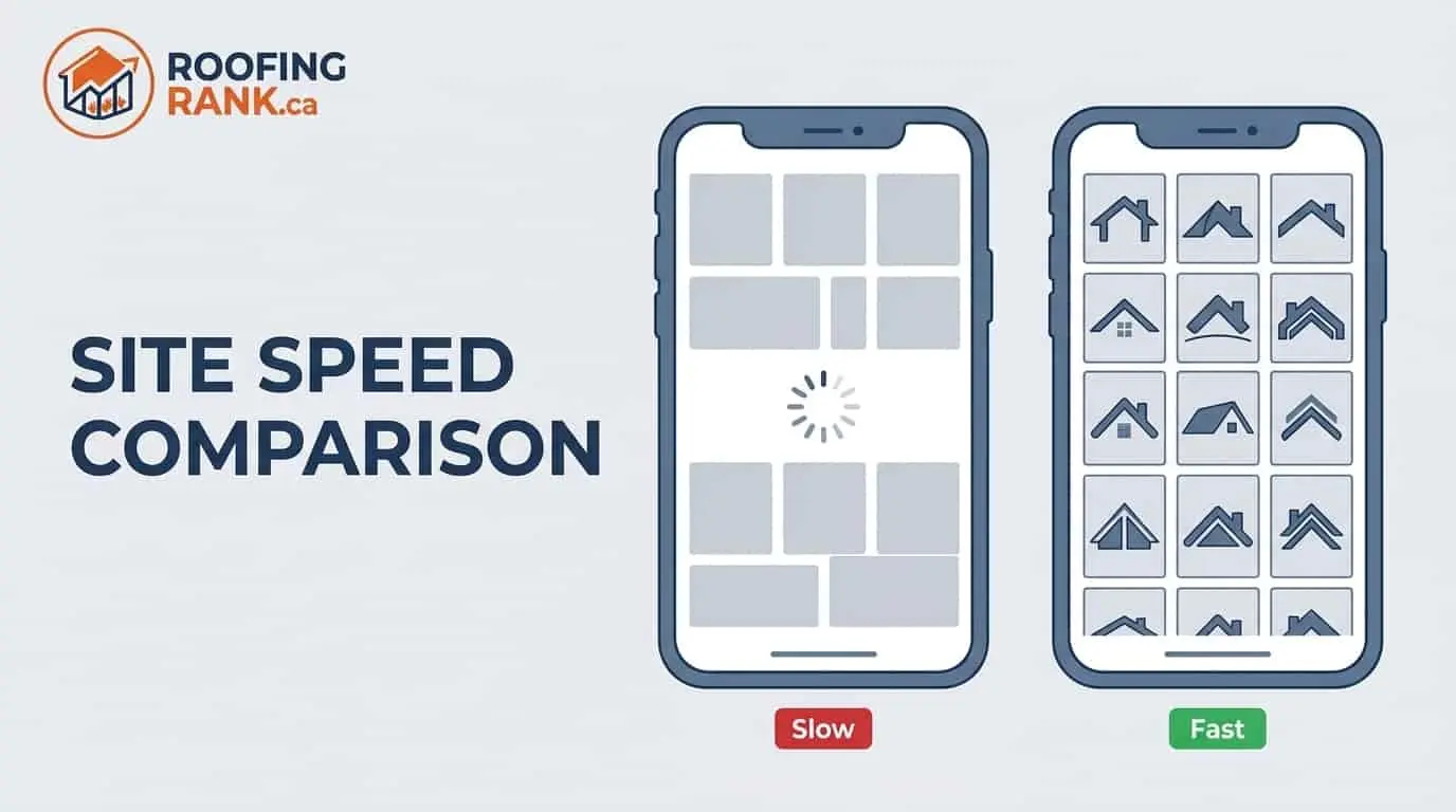 1 Roofing gallery Core Web Vitals comparison